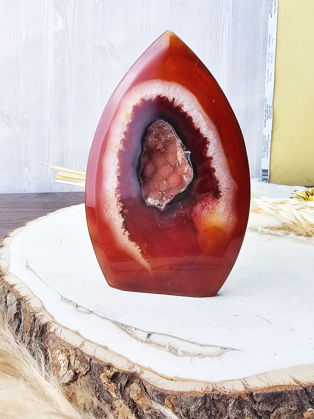 Carnelian Tower Narrow - Sacramento Crystal Co.