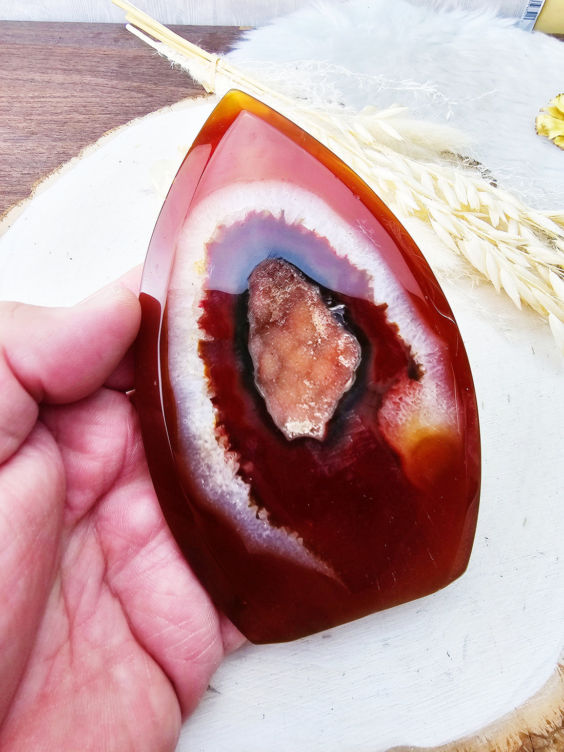 Carnelian Tower Narrow - Sacramento Crystal Co.
