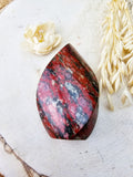 Red Jasper Flame Tower - Sacramento Crystal Co.