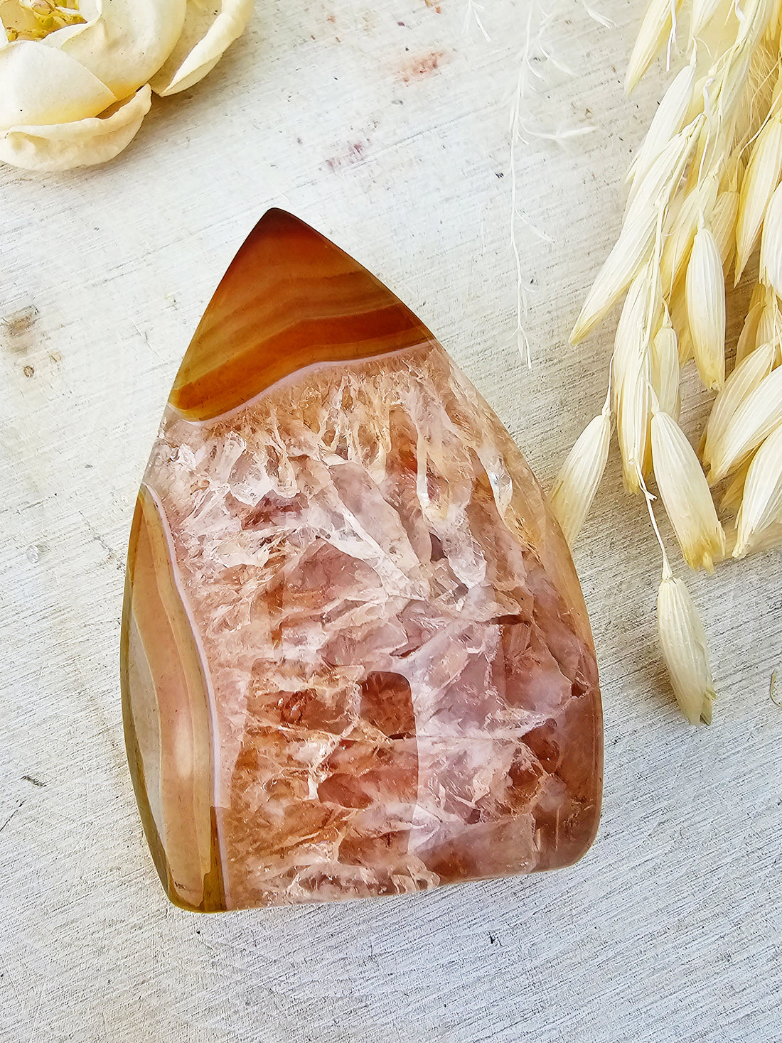 Carnelian Tower - Sacramento Crystal Co.