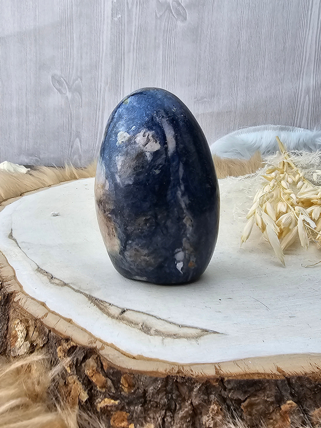 Dumortierite Tower - Sacramento Crystal Co.