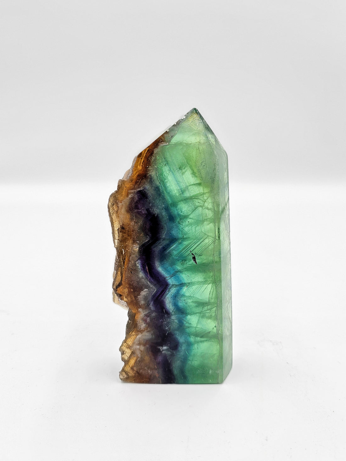 Fluorite Tower B 5" Tall - Sacramento Crystal Co.