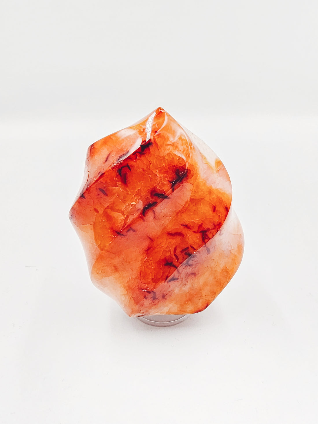 Carnelian Flame A - Sacramento Crystal Co.