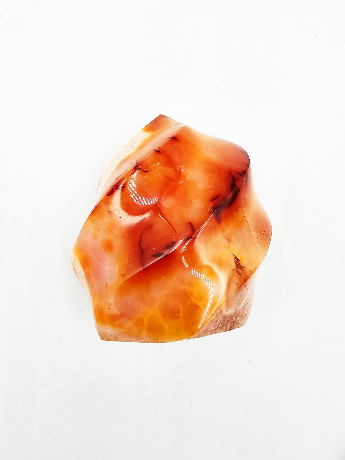 Carnelian Flame A - Sacramento Crystal Co.