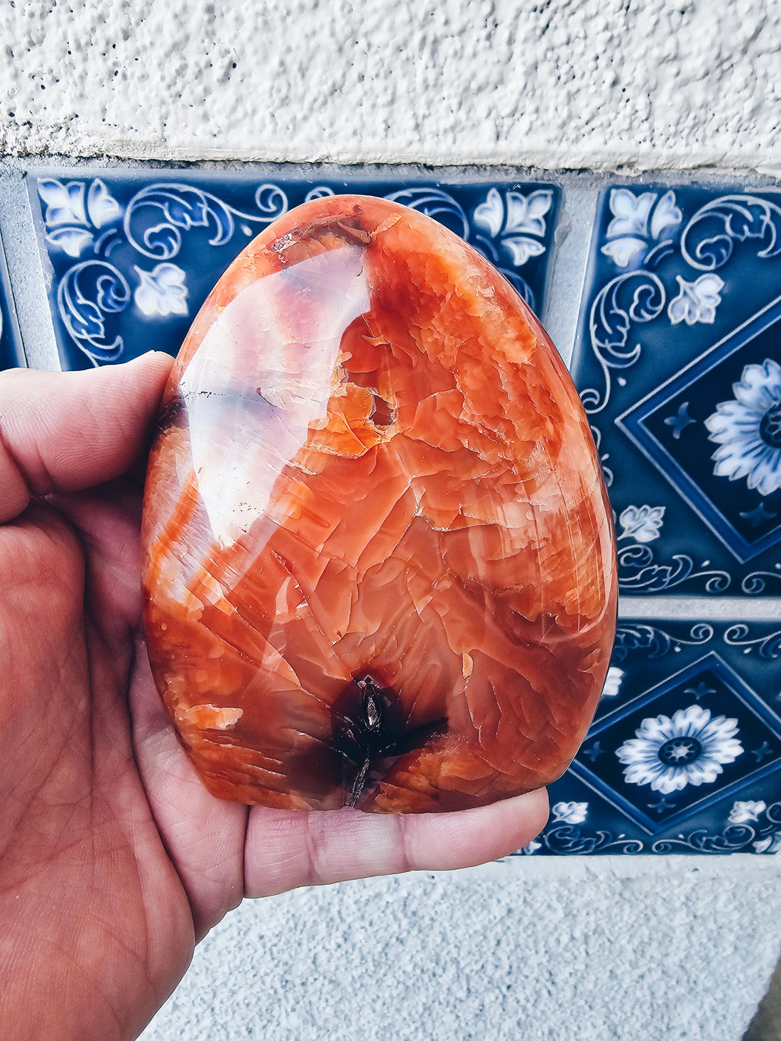 Carnelian Tower Dome - Sacramento Crystal Co.