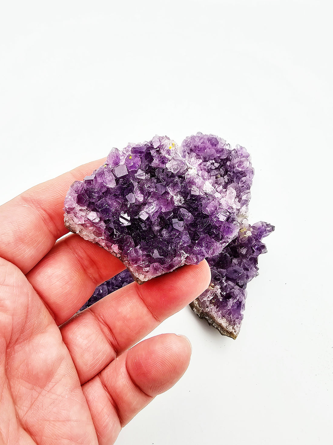 Amethyst Raw Palm Stone - You Choose! - Sacramento Crystal Co.