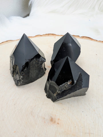Black Obsidian Points