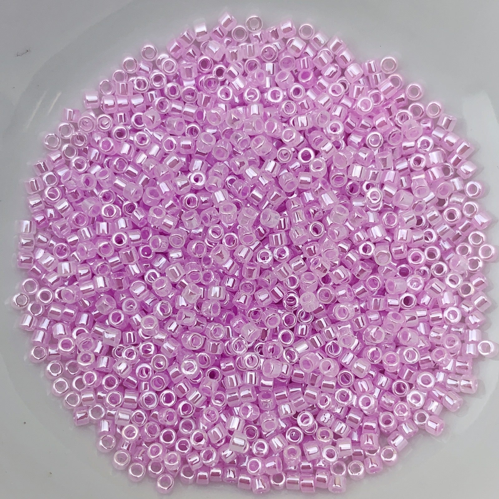 11/0 Delica - Light Orchid Ceylon DB0248 - The Bead N Crystal & Enclave Gems