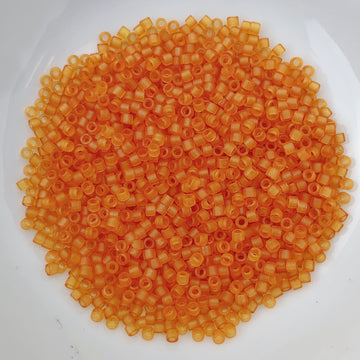 11/0 Delica - Dyed SF Amber DB0781 - The Bead N Crystal & Enclave Gems