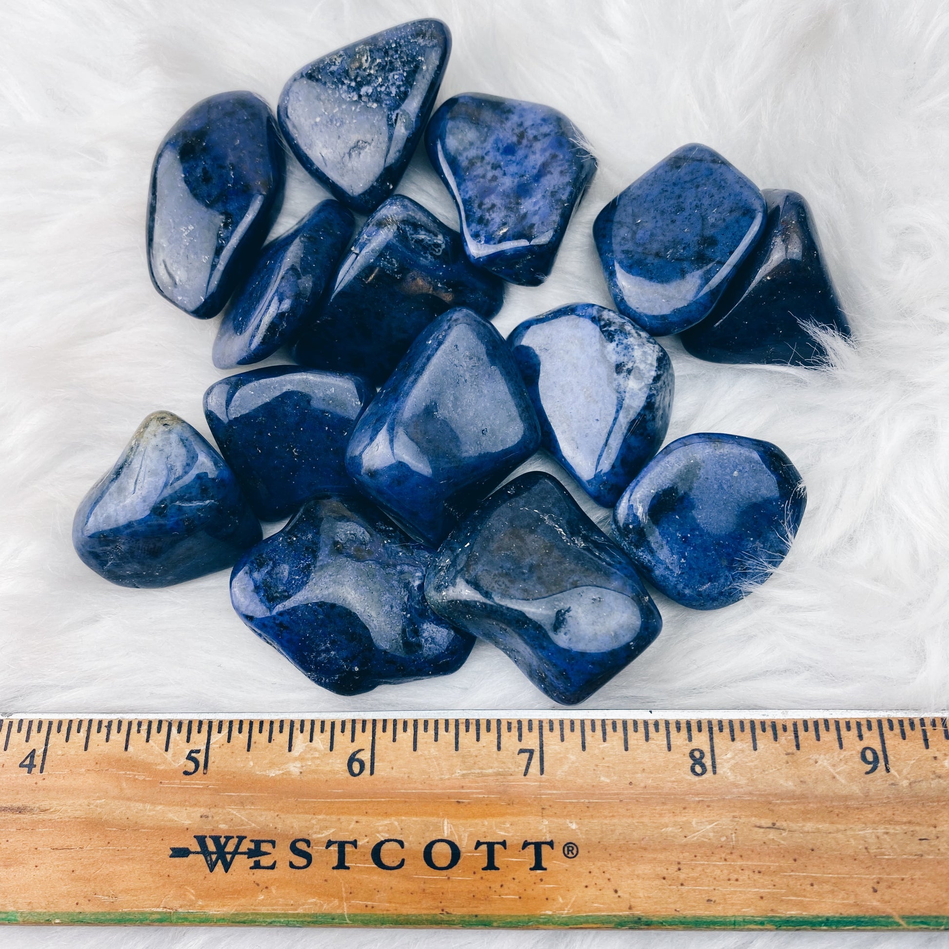Dumortierite Tumbled Stones - The Bead N Crystal & Enclave Gems