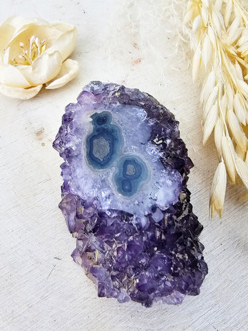 Amethyst Raw Tower /w Stalactite