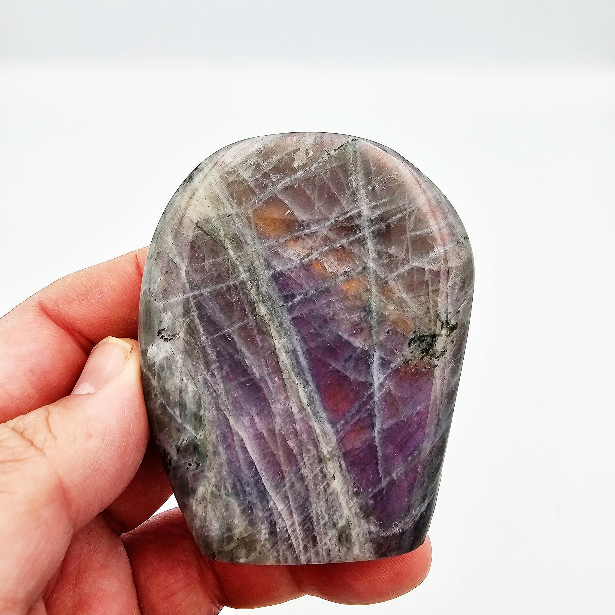 Labradorite Tower Freeform CRAZY PURPLE!