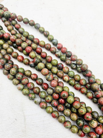 Unakite 8 mm