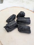 Black Tourmaline Raw - Sacramento Crystal Co.