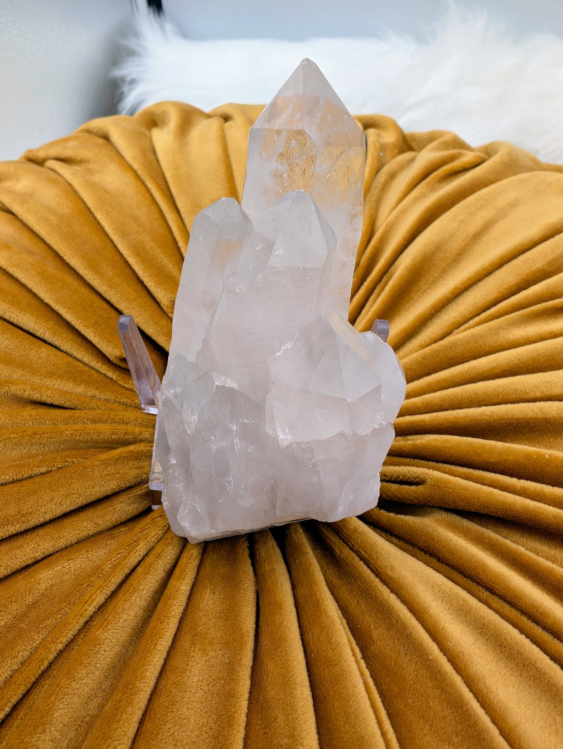 Crystal Quartz Raw Cluster - Sacramento Crystal Co.