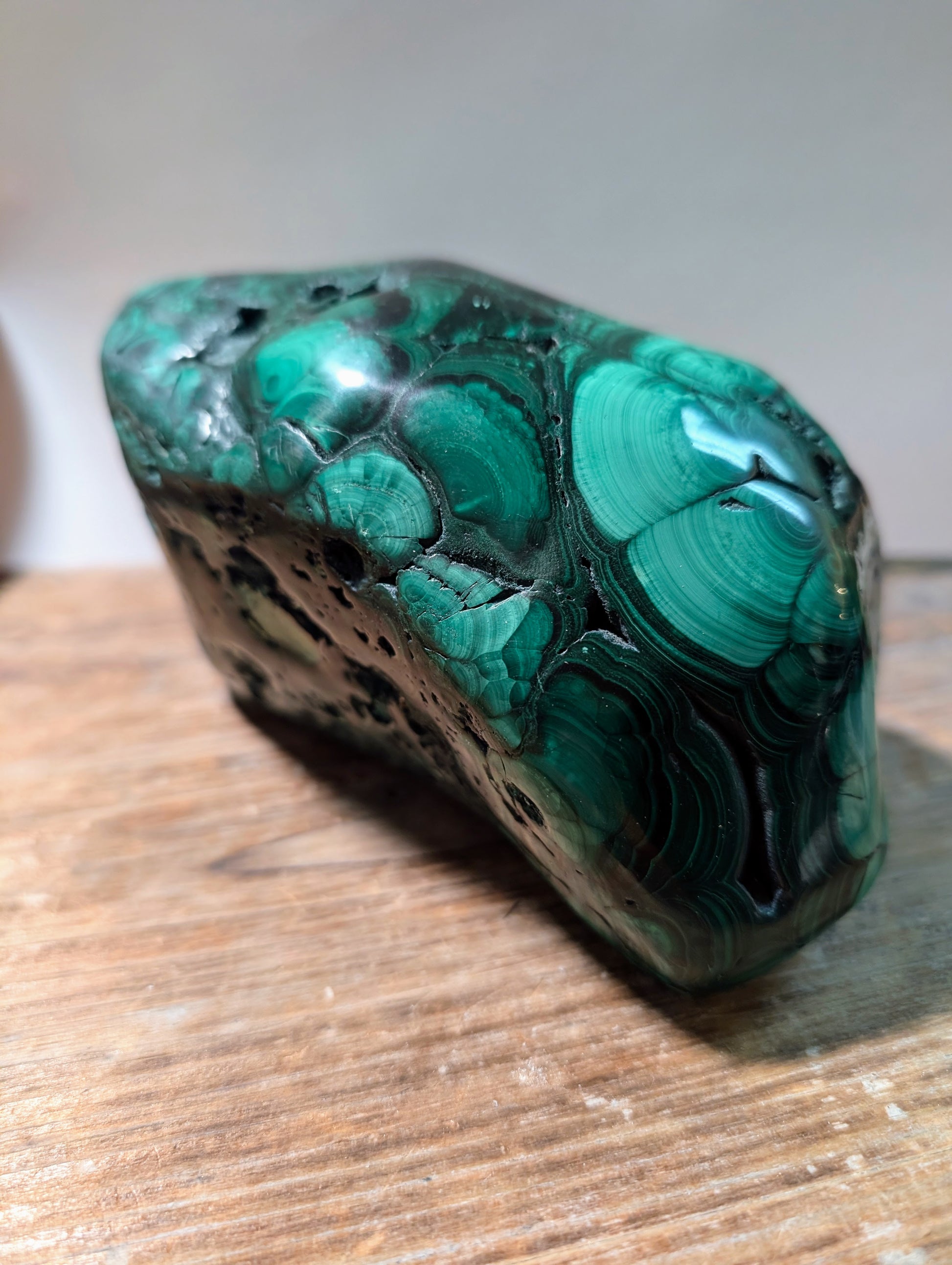 Malachite Free Form A - Sacramento Crystal Co.