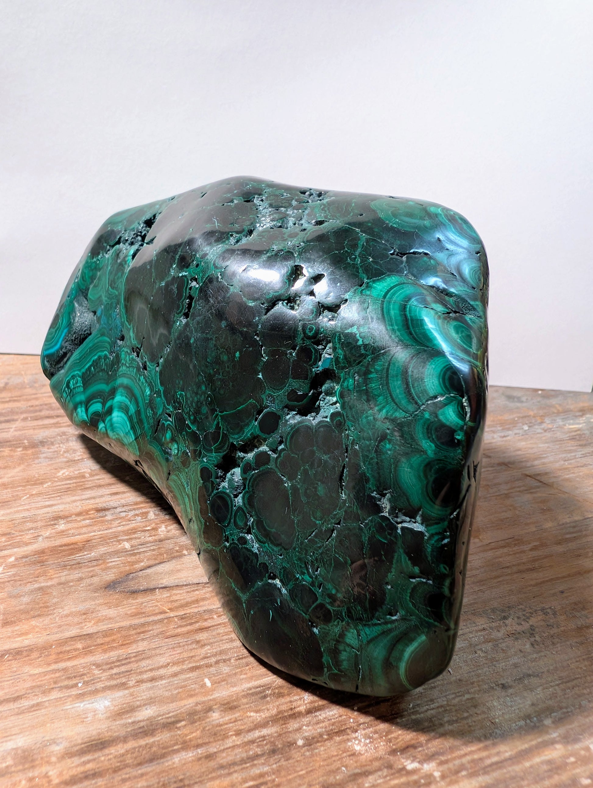 Malachite Free Form A - Sacramento Crystal Co.