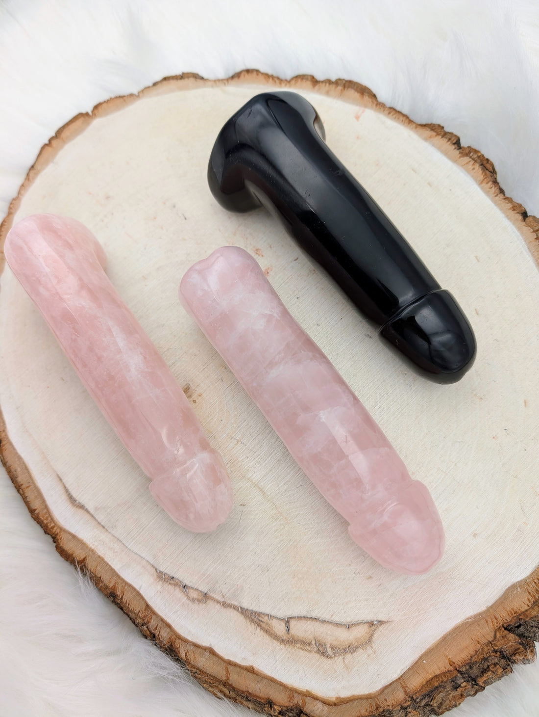 Naughty List Crystals - Lg Phallus - Sacramento Crystal Co.