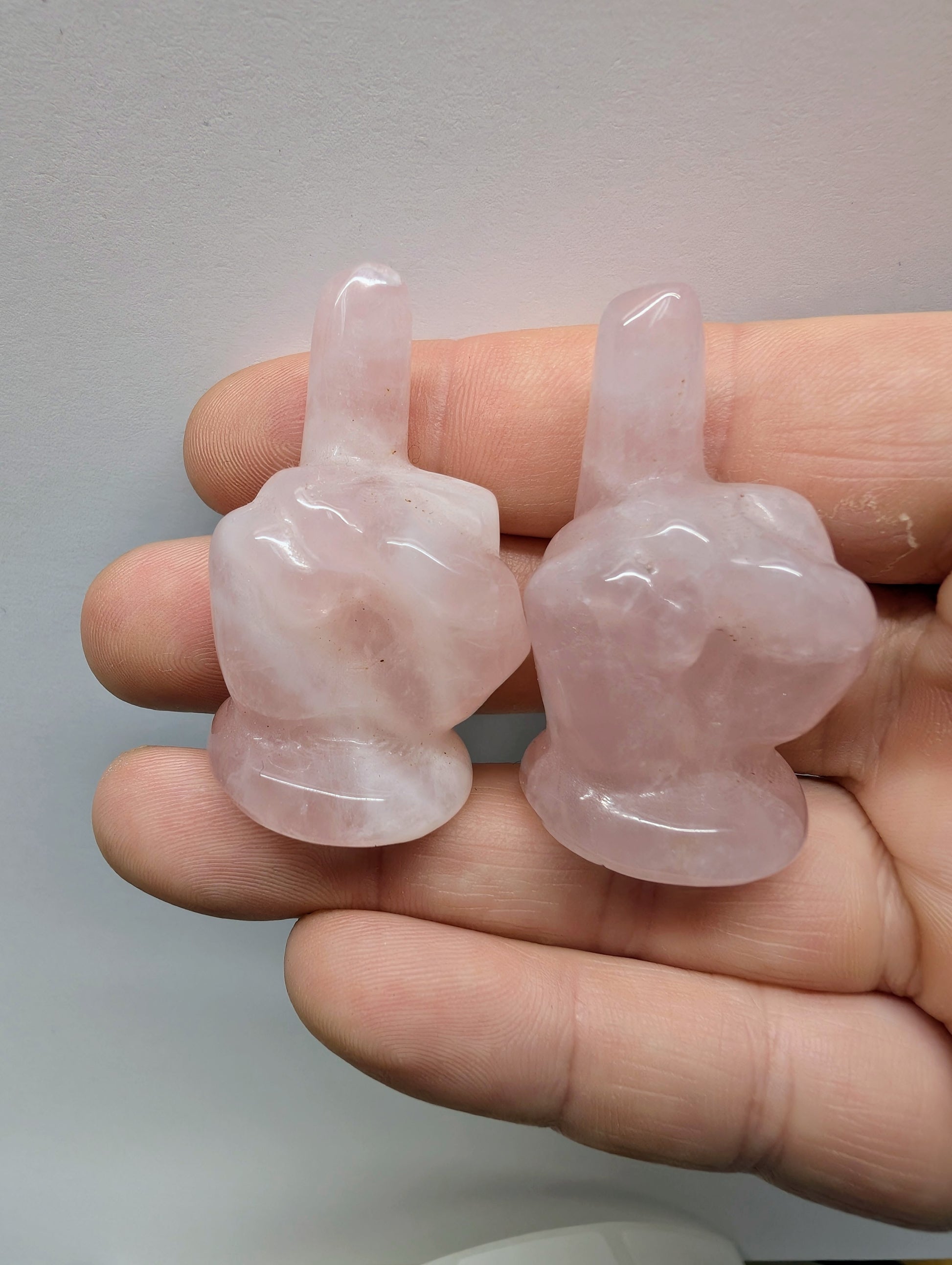 Naughty List Crystals - "The Bird" Mini - Sacramento Crystal Co.