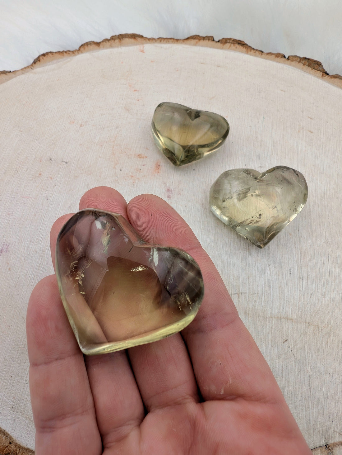 Citrine Hearts