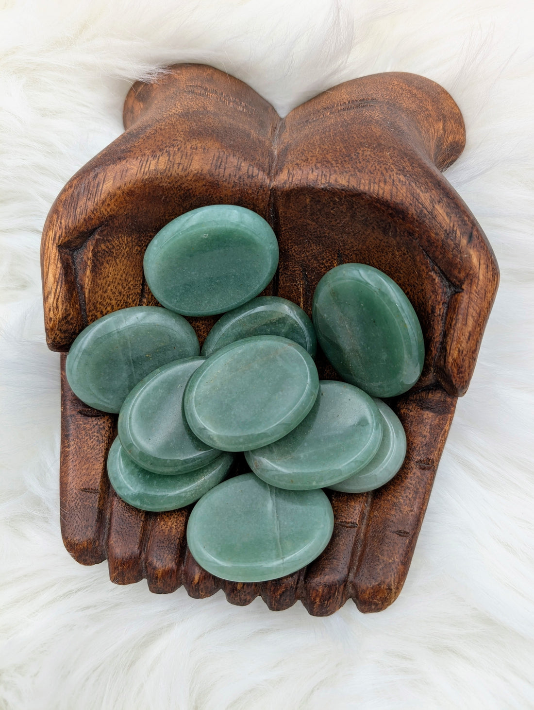 Aventurine *GEMMY* Worry Stone - Sacramento Crystal Co.