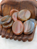 Fire Agate Worry Stone - Sacramento Crystal Co.