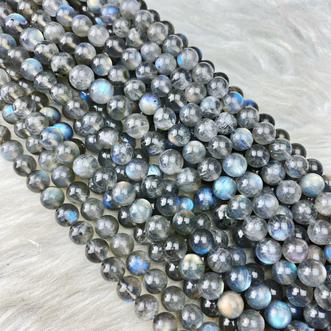 Labradorite 8 mm - The Bead N Crystal & Enclave Gems