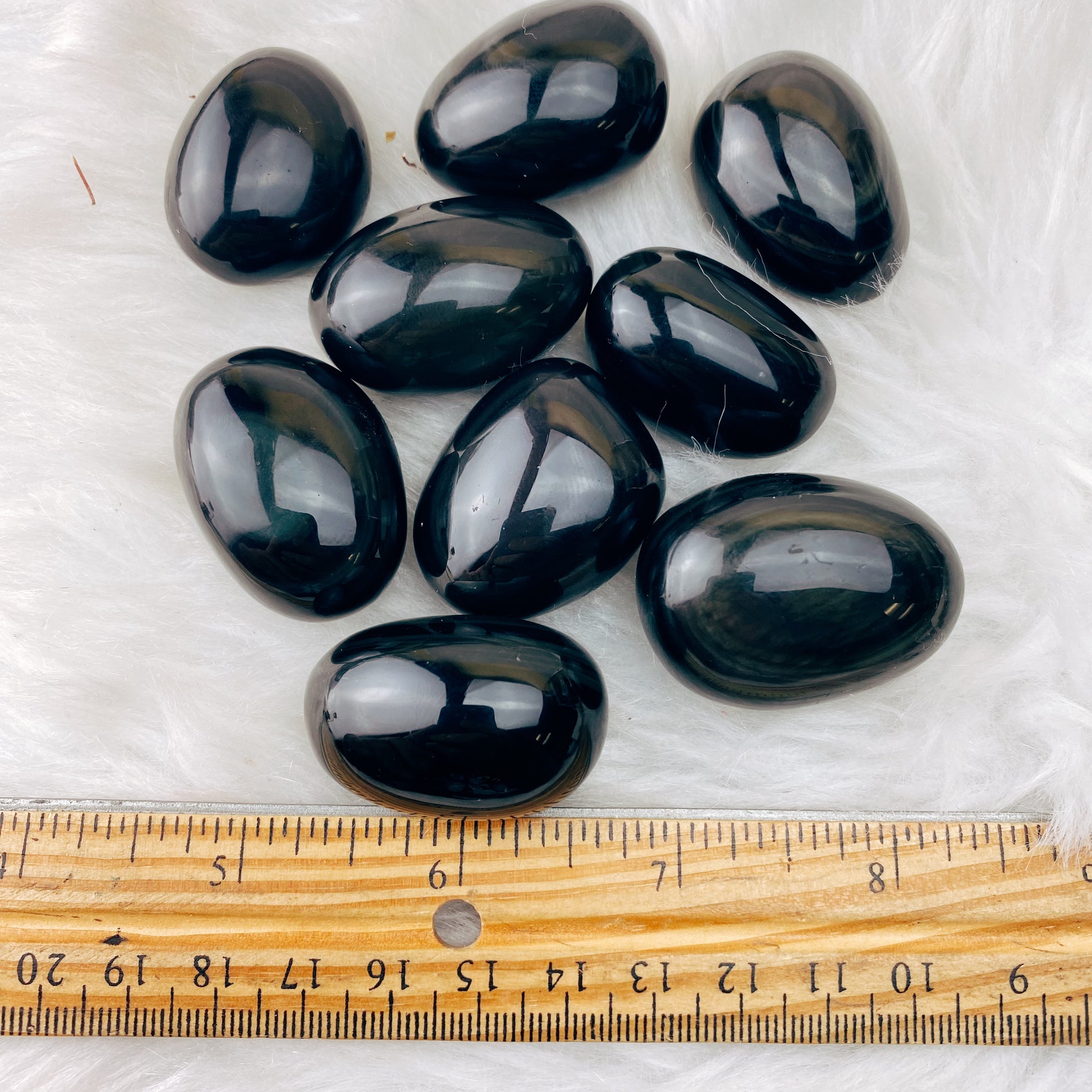 Rainbow Obsidian Tumbled Stones - The Bead N Crystal & Enclave Gems