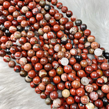 Red Jasper 10 mm - The Bead N Crystal & Enclave Gems