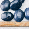 Dumortierite XL Palm Stone - The Bead N Crystal & Enclave Gems