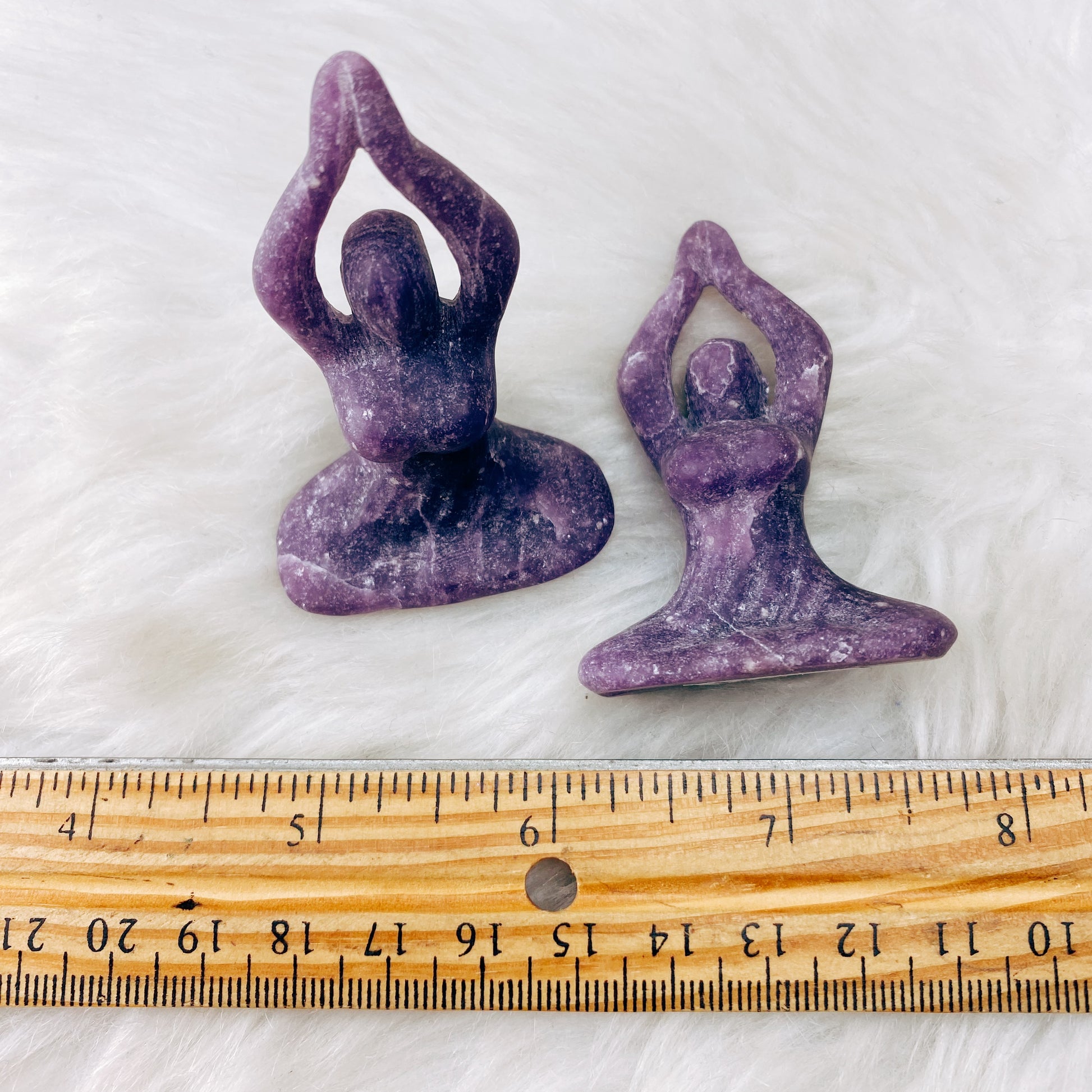 Lepidolite Meditating Goddess - The Bead N Crystal & Enclave Gems