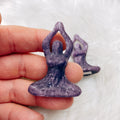 Lepidolite Meditating Goddess - The Bead N Crystal & Enclave Gems