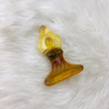 Yellow Fluorite Meditating Goddess - The Bead N Crystal & Enclave Gems