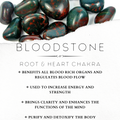 Bloodstone 4 mm - The Bead N Crystal & Enclave Gems