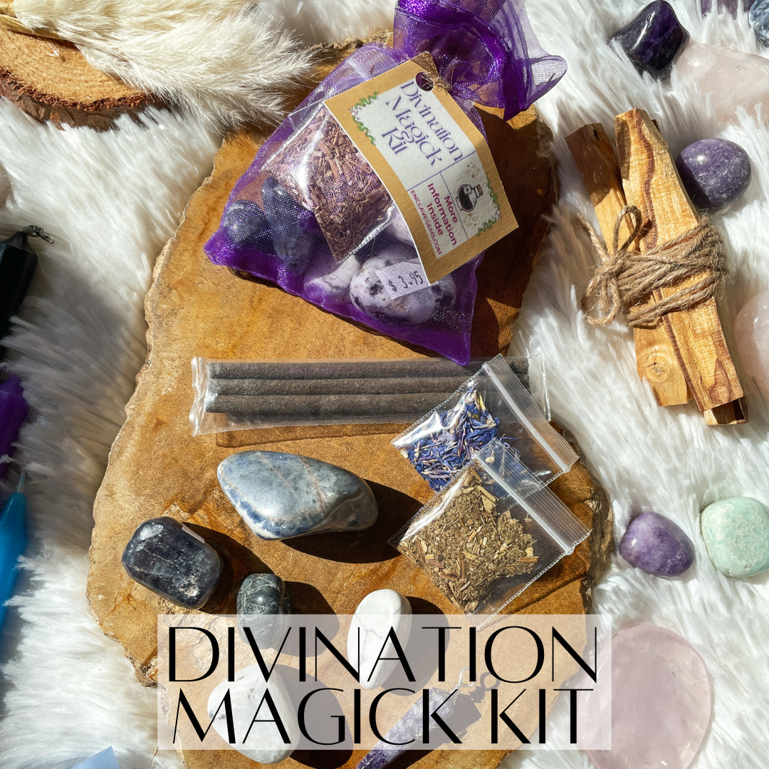 Magick Kit - Divination Magick - The Bead N Crystal & Enclave Gems