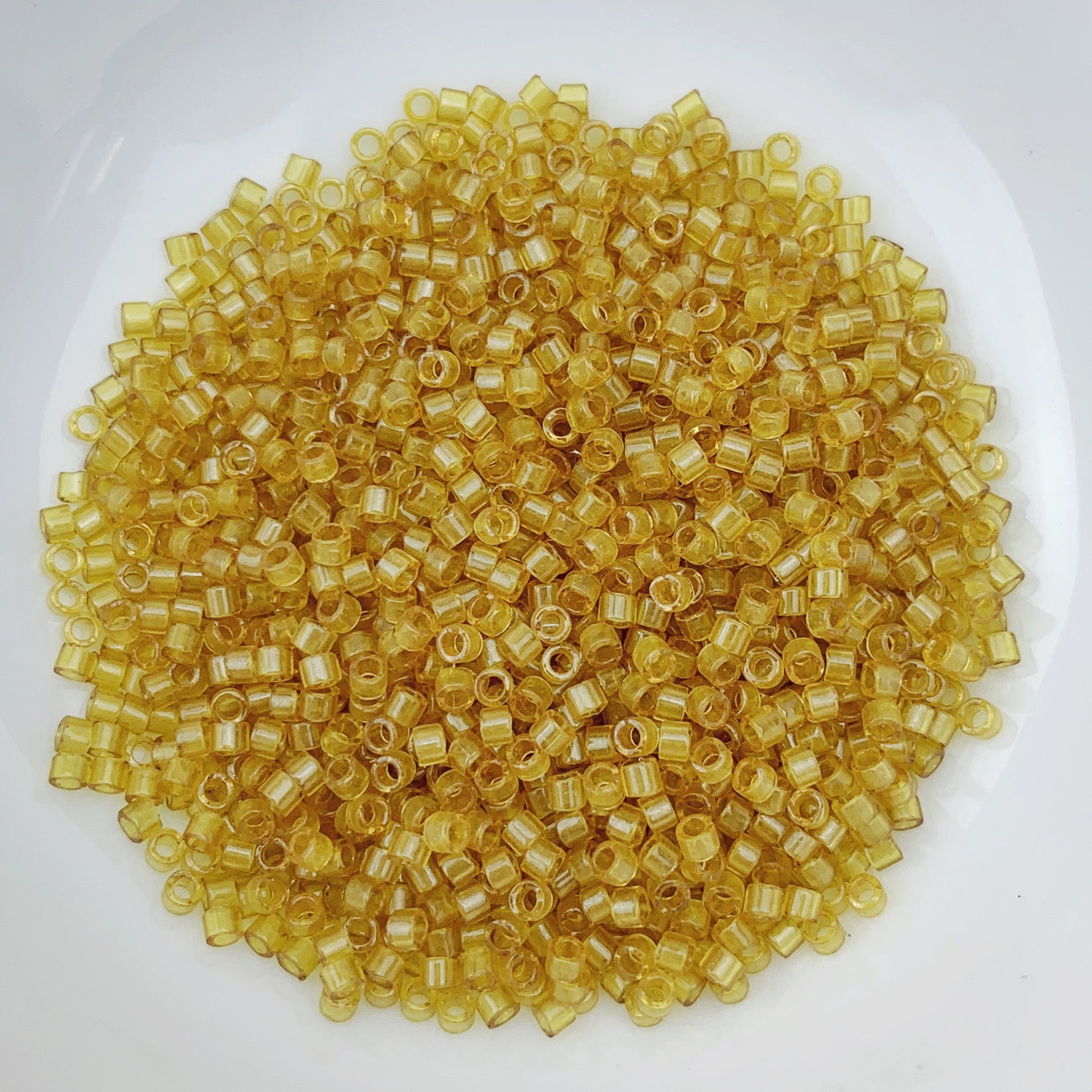 11/0 Delica - Saffron Luster DB0118 - The Bead N Crystal & Enclave Gems