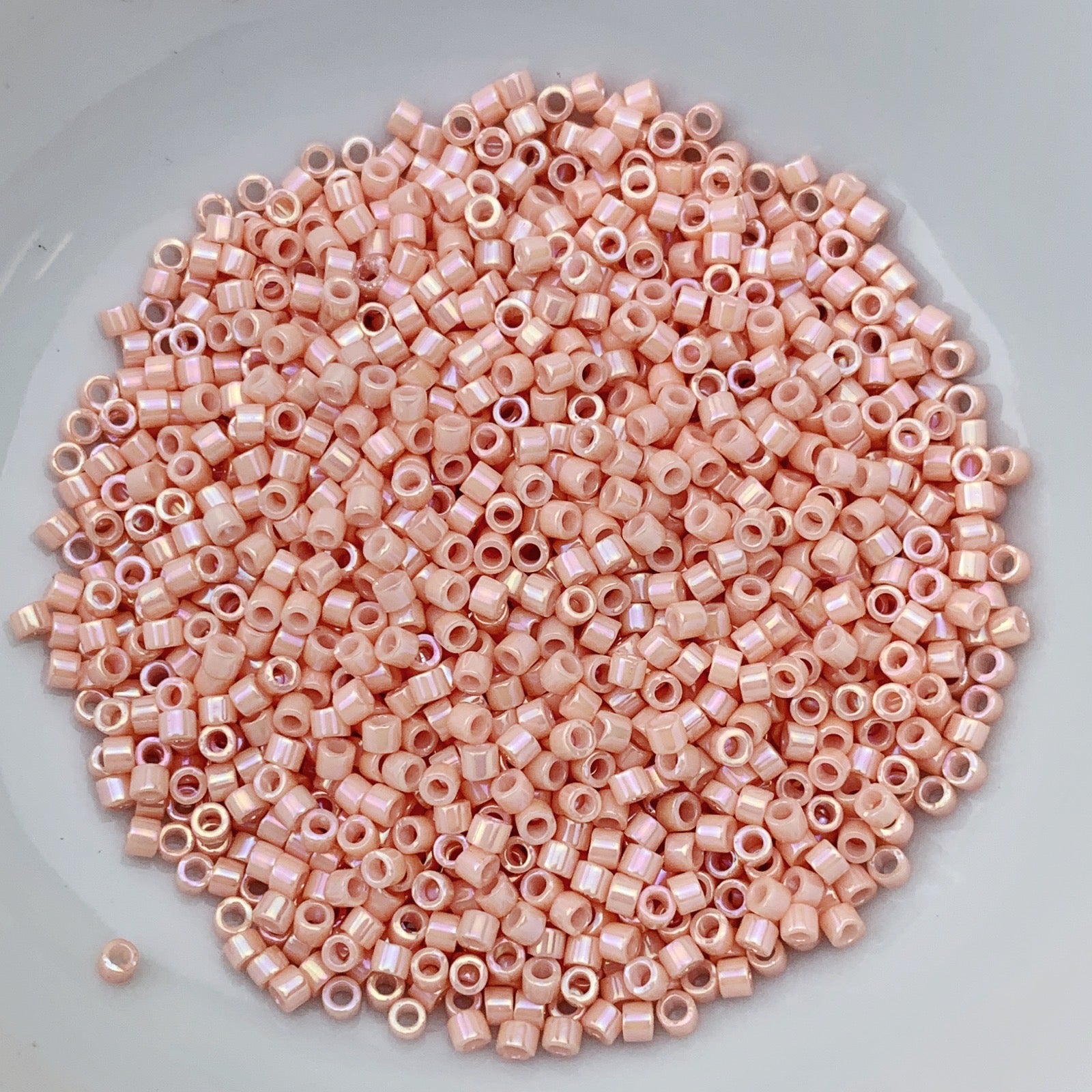 11/0 Delica - Tea Rose Luster DB0207 - The Bead N Crystal & Enclave Gems