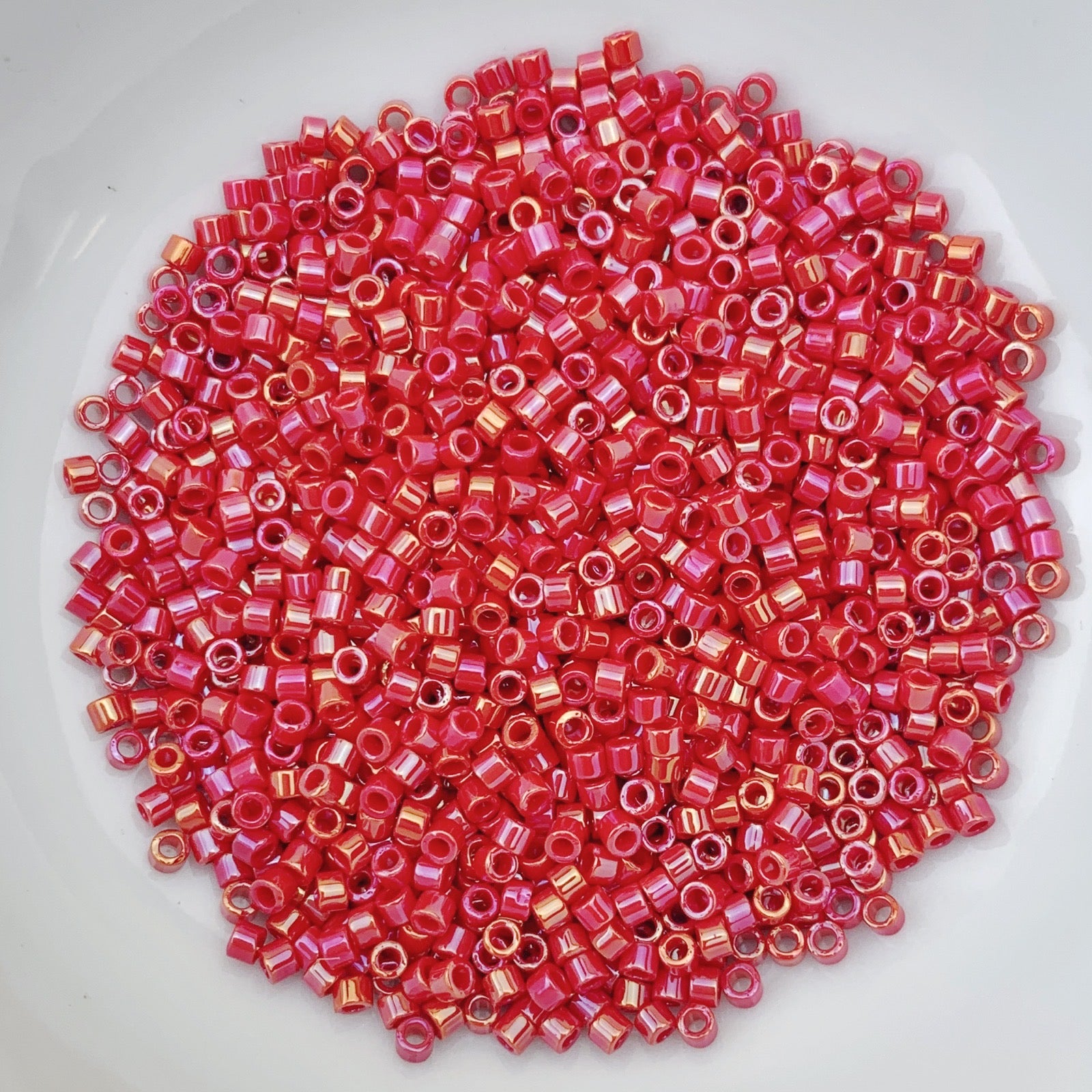 11/0 Delica - Red Luster DB0214 - The Bead N Crystal & Enclave Gems