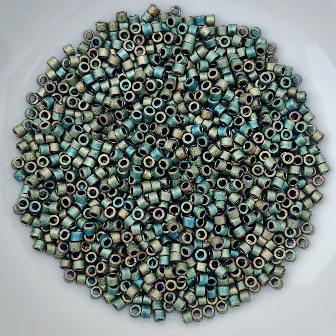 11/0 Delica - Metallic Patina Iris DB0324 - The Bead N Crystal & Enclave Gems