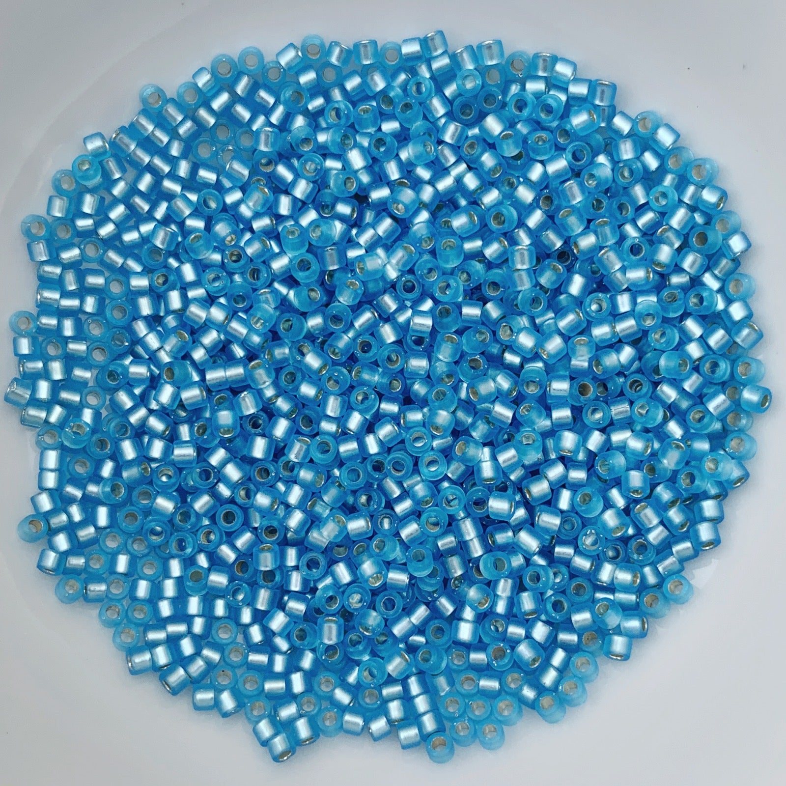 11/0 Delica - Dyed SF S/L Aqua DB0692 - The Bead N Crystal & Enclave Gems