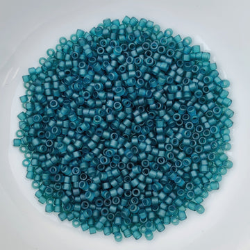 11/0 Delica - Dyed SF Dark Teal DB0788 - The Bead N Crystal & Enclave Gems