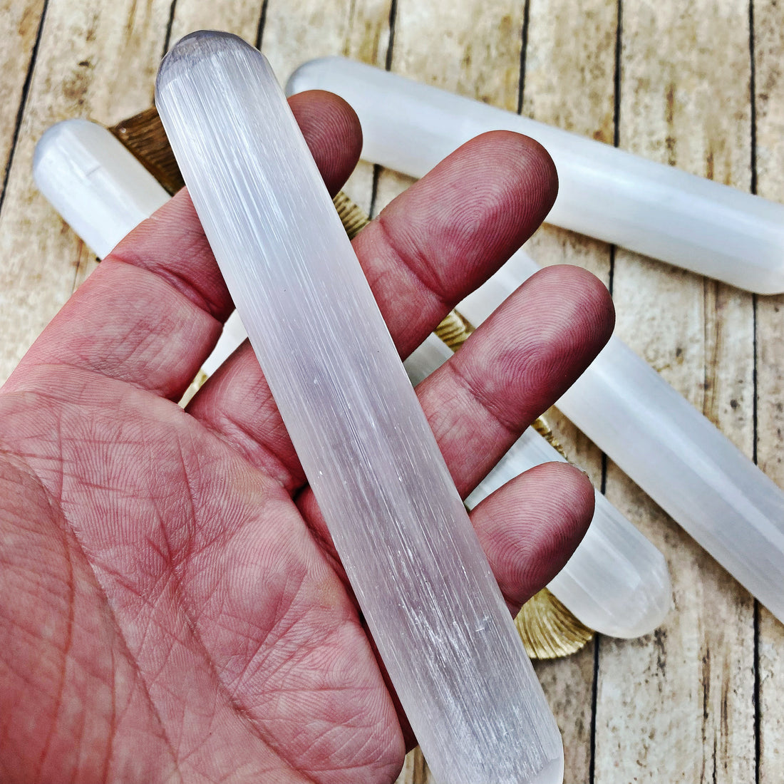 Selenite Wand - The Bead N Crystal & Enclave Gems