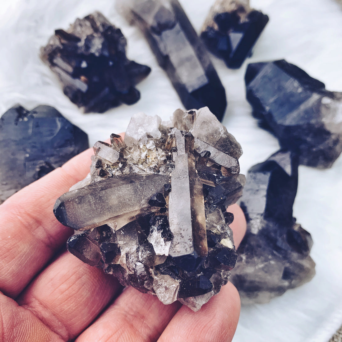 Raw Smoky Quartz Free-Forms (930) - The Bead Shoppe & Enclave Gems