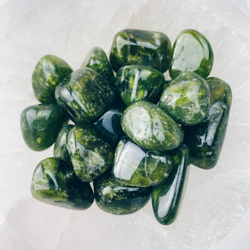 Vesuvianite Tumbled Stones - The Bead N Crystal & Enclave Gems