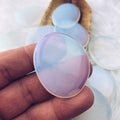 Opalite Palm Stone (653) - The Bead Shoppe & Enclave Gems