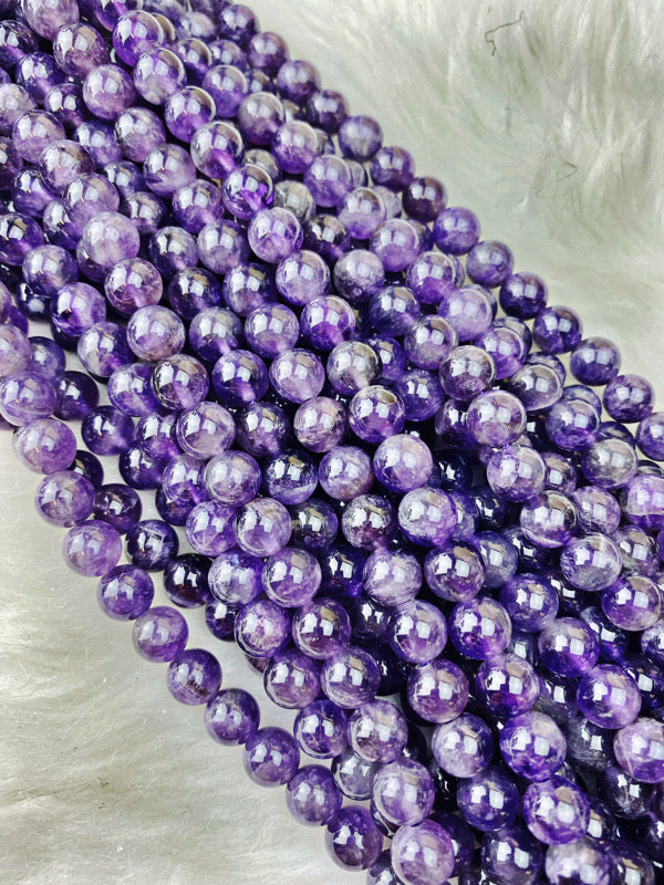 Amethyst 8 mm - The Bead N Crystal & Enclave Gems