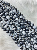 Snowflake Obsidian 8 mm - The Bead N Crystal & Enclave Gems