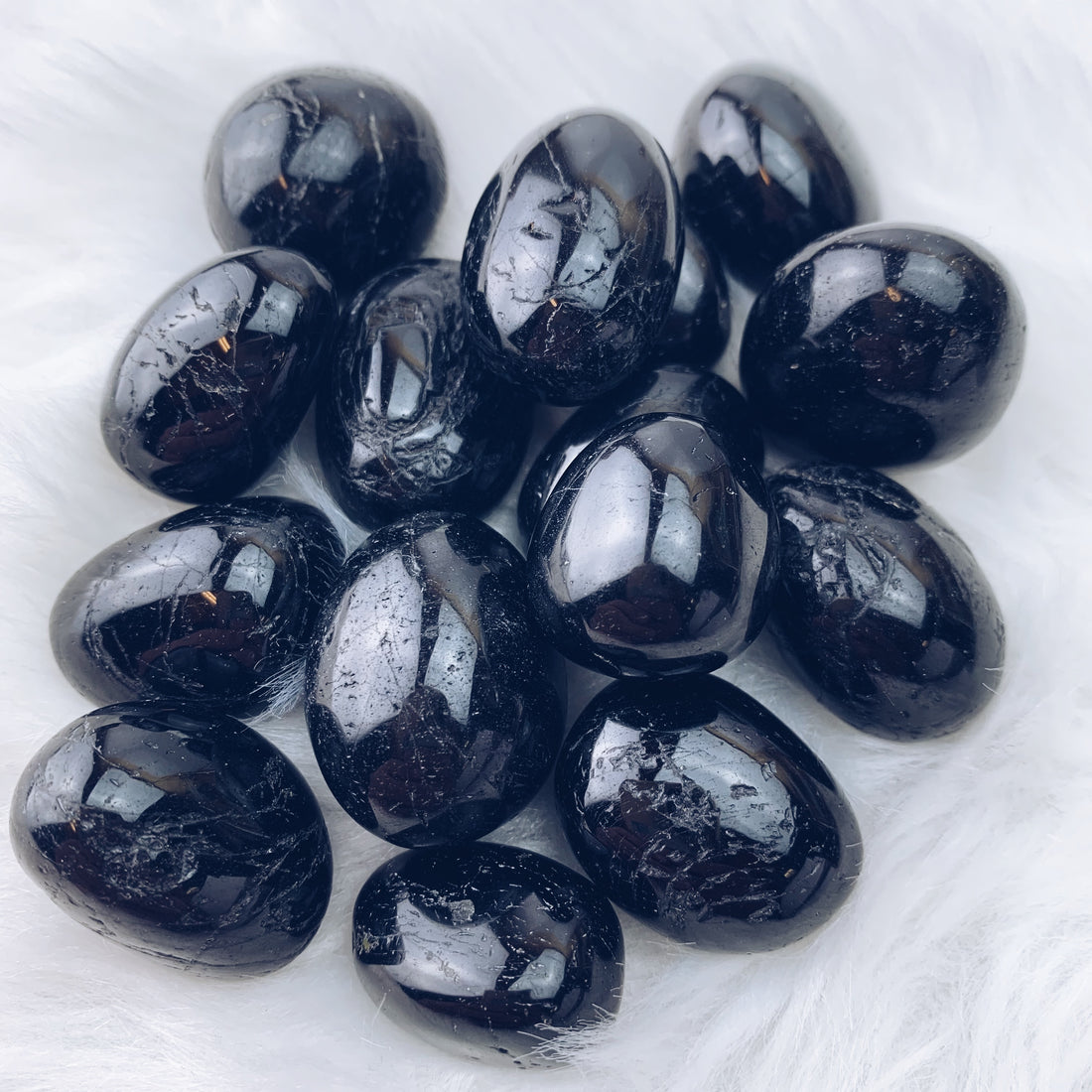 Tourmaline Tumbled Stone (952) - The Bead Shoppe & Enclave Gems