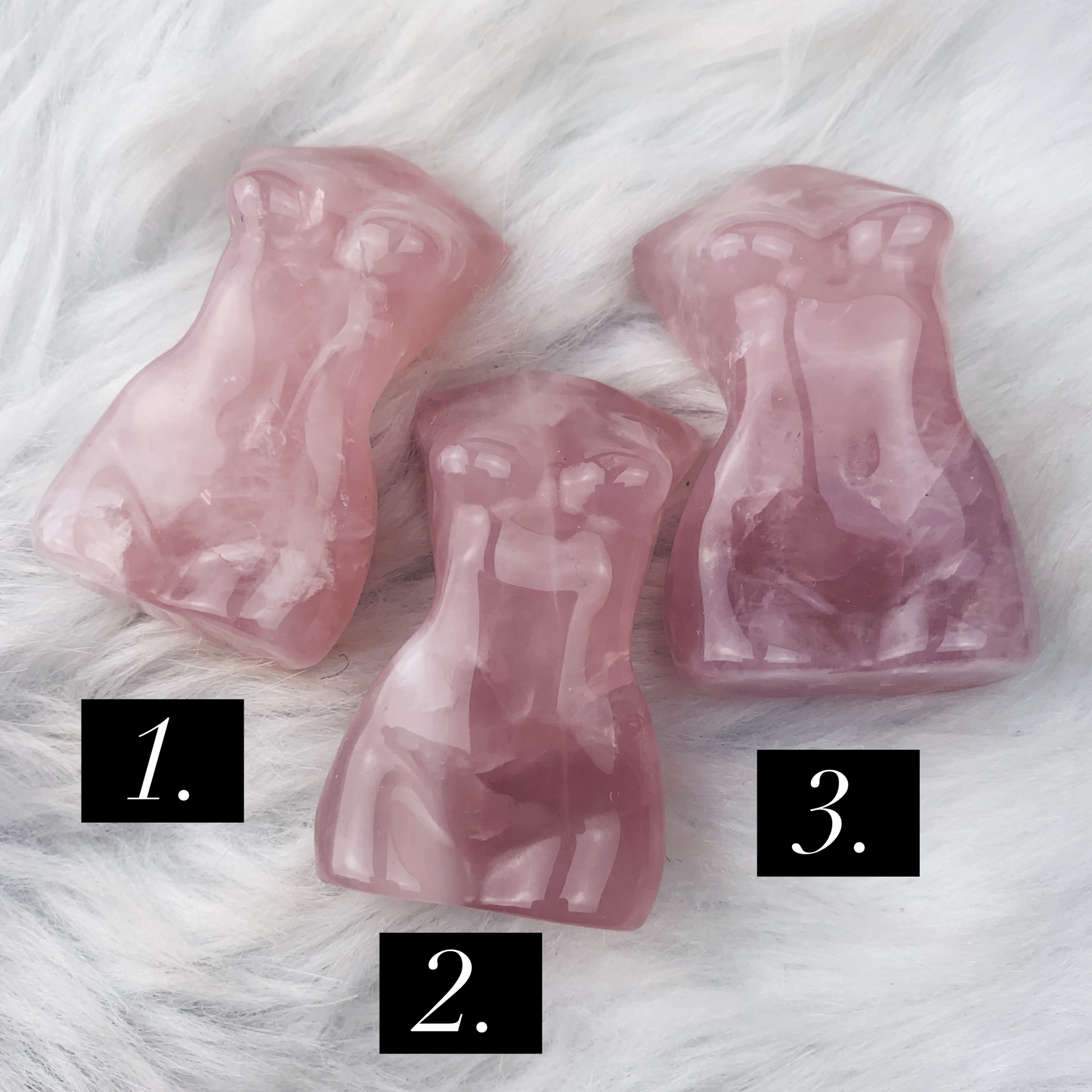 Rose Quartz Goddess (973) - The Bead Shoppe & Enclave Gems