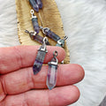 Fluorite (Green/Purple) Pendant (998) - The Bead N Crystal & Enclave Gems